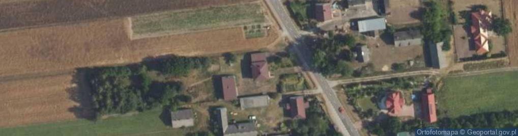 Zdjęcie satelitarne Ludwinowo Zegrzyńskie ul.