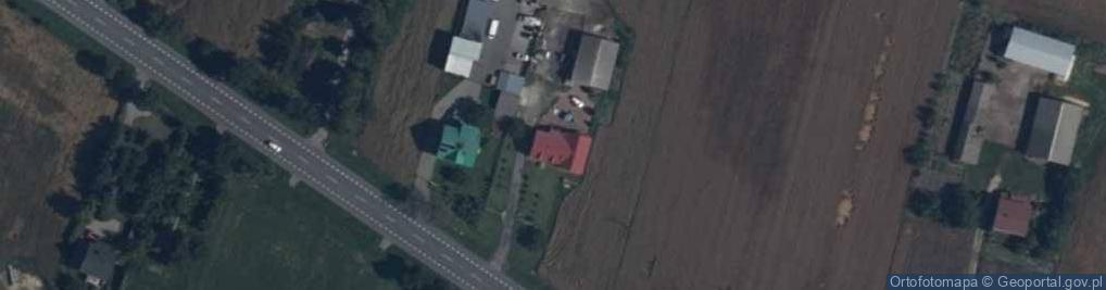 Zdjęcie satelitarne Ługi-Rętki ul.