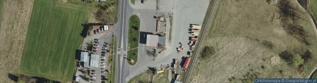 Zdjęcie satelitarne Ługi Ujskie ul.