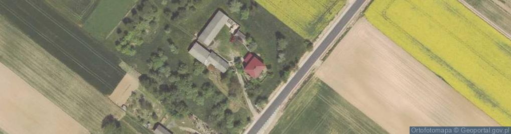 Zdjęcie satelitarne Ługów ul.