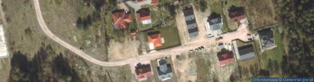 Zdjęcie satelitarne Ługwałd ul.