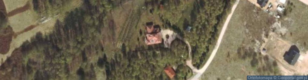 Zdjęcie satelitarne Ługwałd ul.