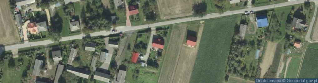 Zdjęcie satelitarne Łuszczów-Kolonia ul.