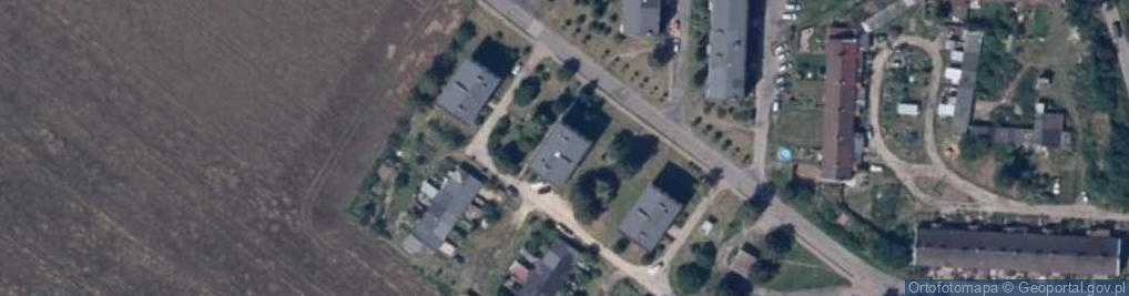 Zdjęcie satelitarne Luszyn PGR ul.