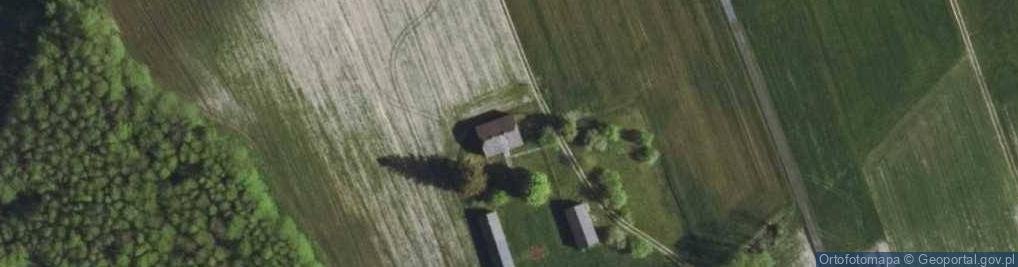 Zdjęcie satelitarne Lutobrok-Folwark ul.