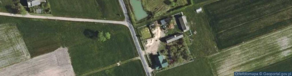 Zdjęcie satelitarne Lutobrok-Folwark ul.