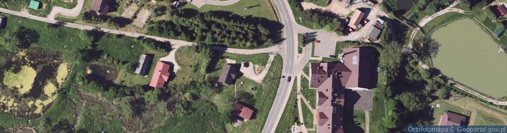 Zdjęcie satelitarne Lutowiska ul.