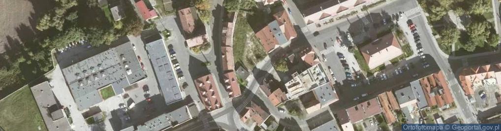 Zdjęcie satelitarne Lubańska ul.