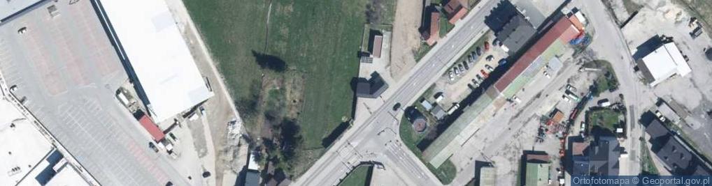 Zdjęcie satelitarne Ludźmierska ul.
