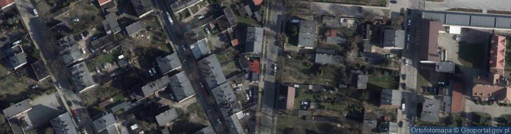 Zdjęcie satelitarne Lutomierska ul.