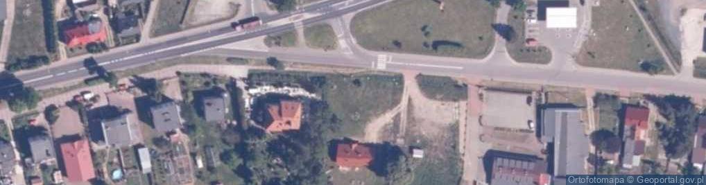 Zdjęcie satelitarne Łubuszan ul.