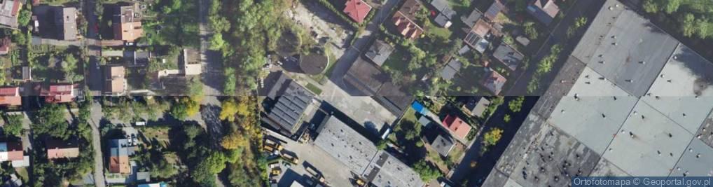 Zdjęcie satelitarne Ludowa ul.
