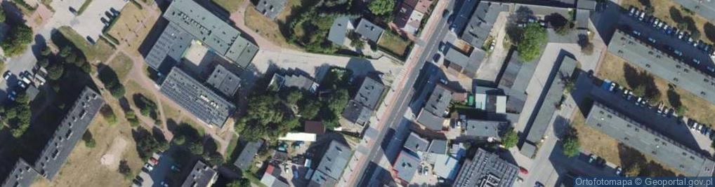 Zdjęcie satelitarne Lubichowska ul.