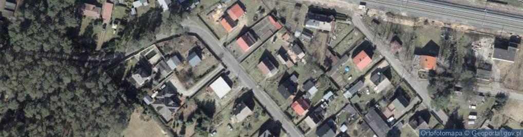 Zdjęcie satelitarne Lutyków ul.