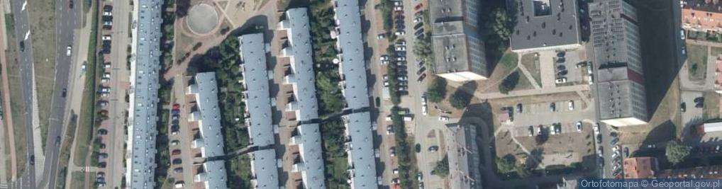 Zdjęcie satelitarne Łucznicza ul.