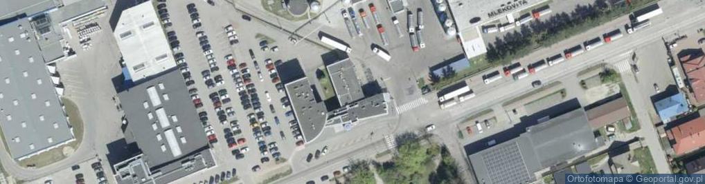 Zdjęcie satelitarne Ludowa ul.