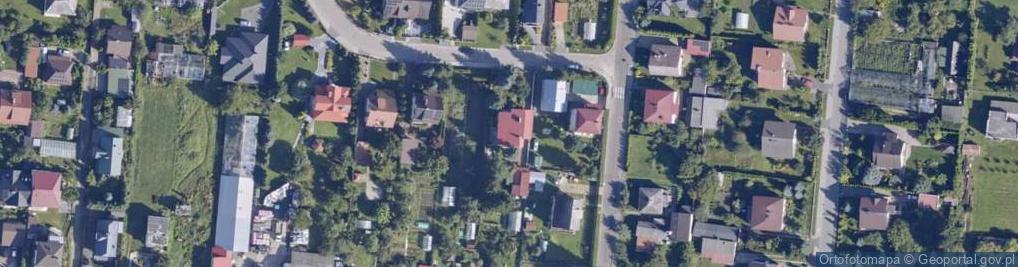 Zdjęcie satelitarne Ludowa ul.