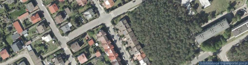 Zdjęcie satelitarne Łużycka ul.