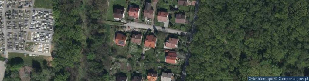 Zdjęcie satelitarne Łychów ul.