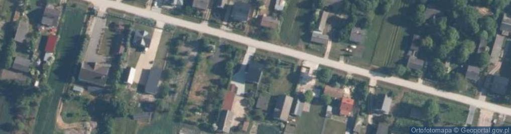 Zdjęcie satelitarne Łysaków pod Lasem ul.