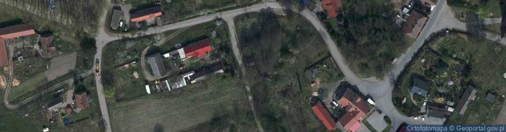 Zdjęcie satelitarne Łysiny ul.