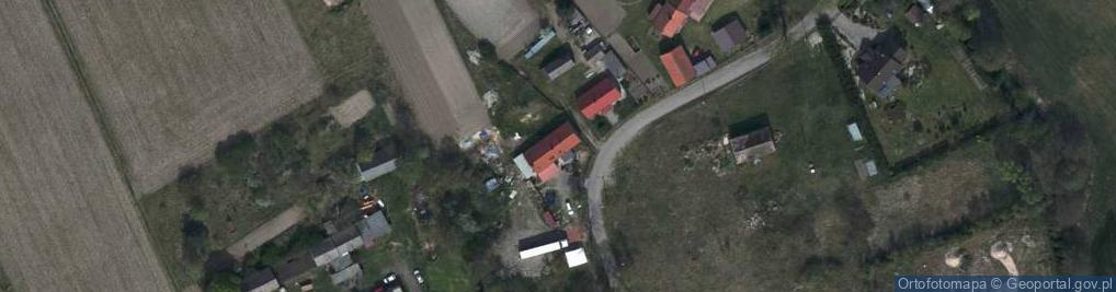 Zdjęcie satelitarne Łysiny ul.