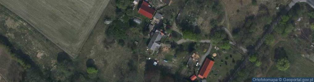Zdjęcie satelitarne Łysiny ul.