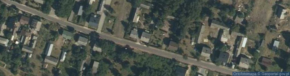 Zdjęcie satelitarne Łysobyki ul.