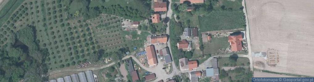 Zdjęcie satelitarne Łysej Góry ul.