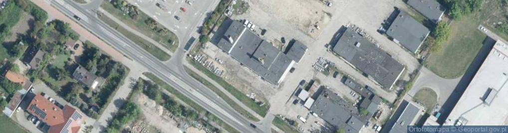 Zdjęcie satelitarne Mazurska ul.
