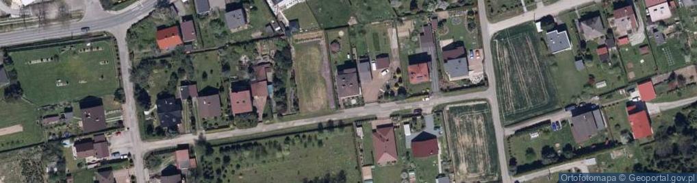 Zdjęcie satelitarne Maków ul.