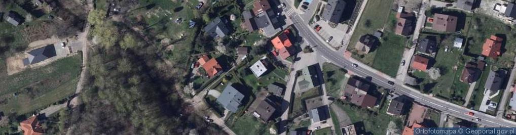 Zdjęcie satelitarne Małej Straconki ul.