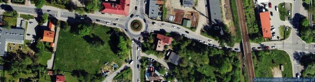 Zdjęcie satelitarne Mazańcowicka ul.
