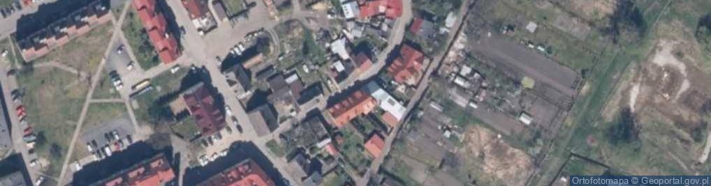 Zdjęcie satelitarne Malarska ul.