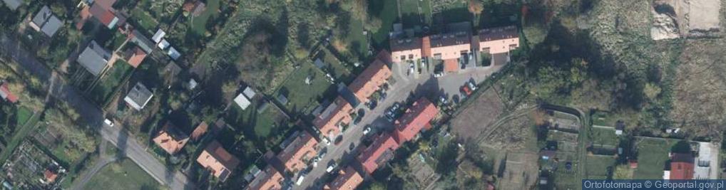 Zdjęcie satelitarne Matejkowy Zakątek ul.