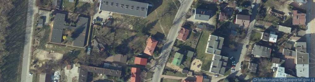 Zdjęcie satelitarne Małgorzacka ul.