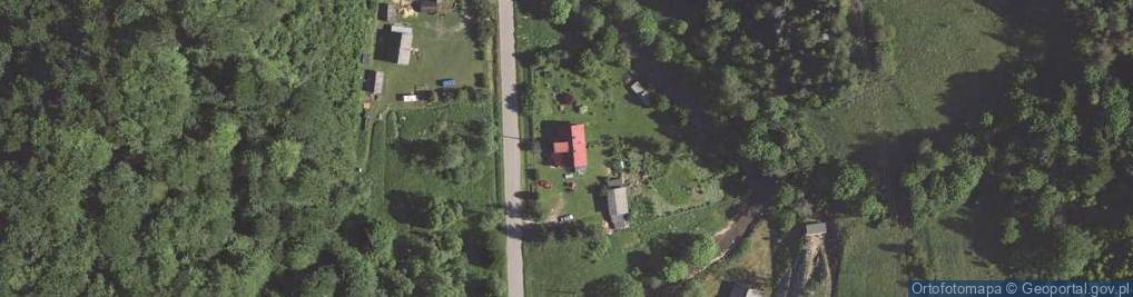 Zdjęcie satelitarne Majdan (Cisna) ul.