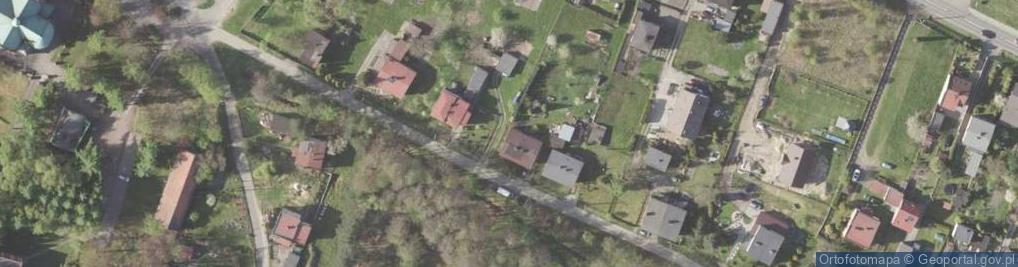 Zdjęcie satelitarne Malczyka, dr. ul.