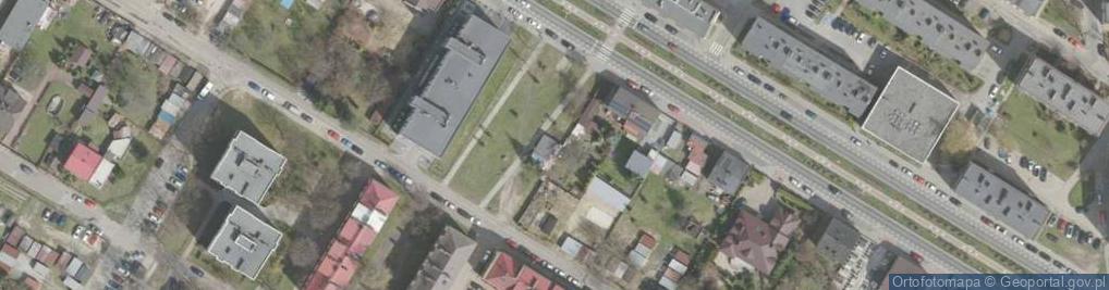 Zdjęcie satelitarne Majakowskiego ul.