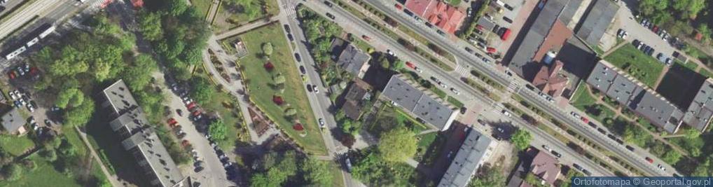 Zdjęcie satelitarne Majakowskiego ul.