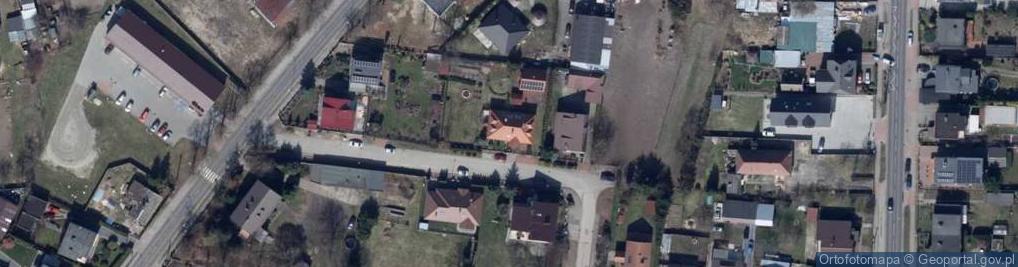 Zdjęcie satelitarne Malwowa ul.