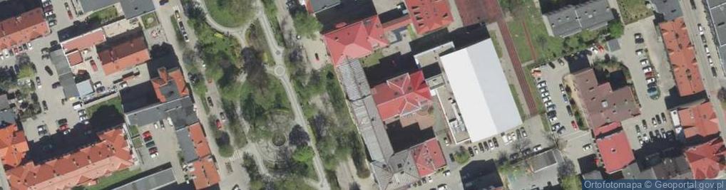 Zdjęcie satelitarne Małeckich Jana i Hieronima ul.