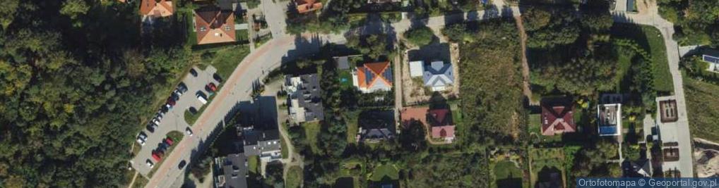 Zdjęcie satelitarne Matemblewska ul.