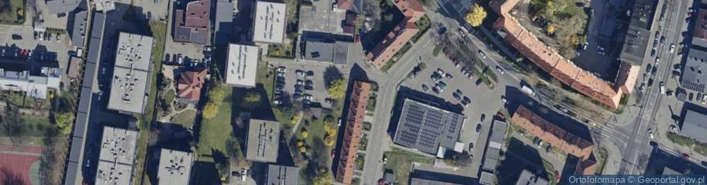 Zdjęcie satelitarne Marzanki ul.
