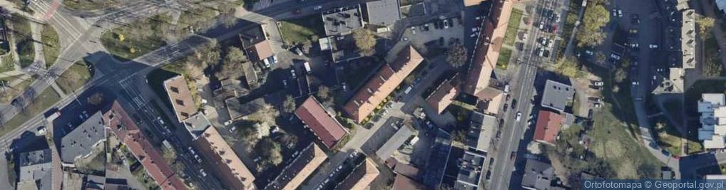 Zdjęcie satelitarne Marzanki ul.