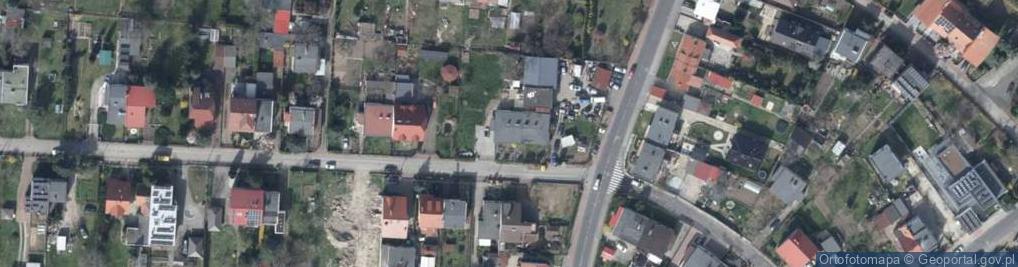 Zdjęcie satelitarne Marcowa ul.