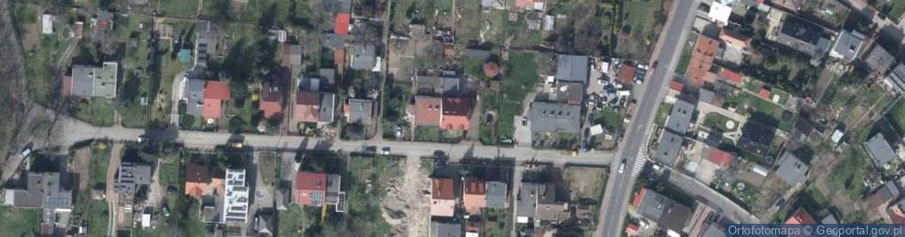 Zdjęcie satelitarne Marcowa ul.