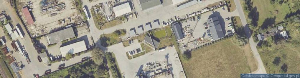 Zdjęcie satelitarne Małorolnych ul.