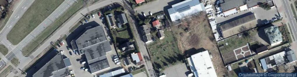 Zdjęcie satelitarne Małorolnych ul.