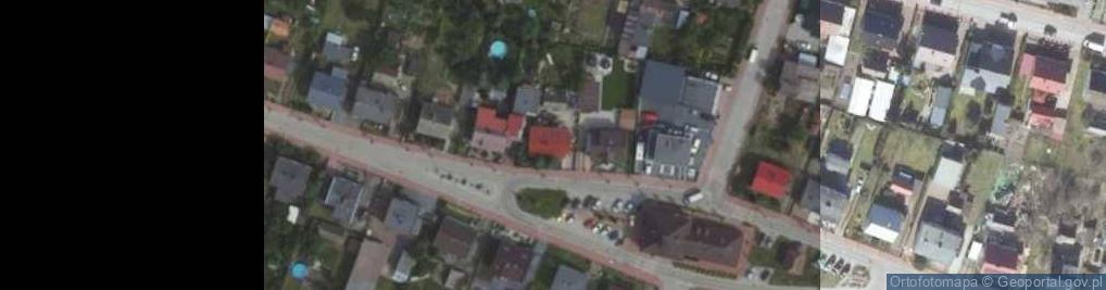Zdjęcie satelitarne Majkowskich ul.